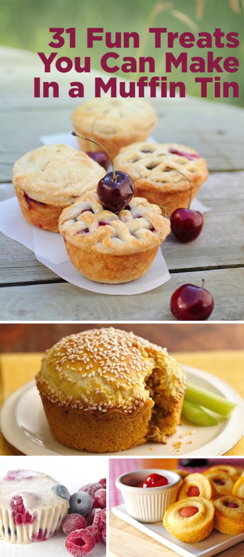 31 Fun Treat You Can Make in a Muffin Tin